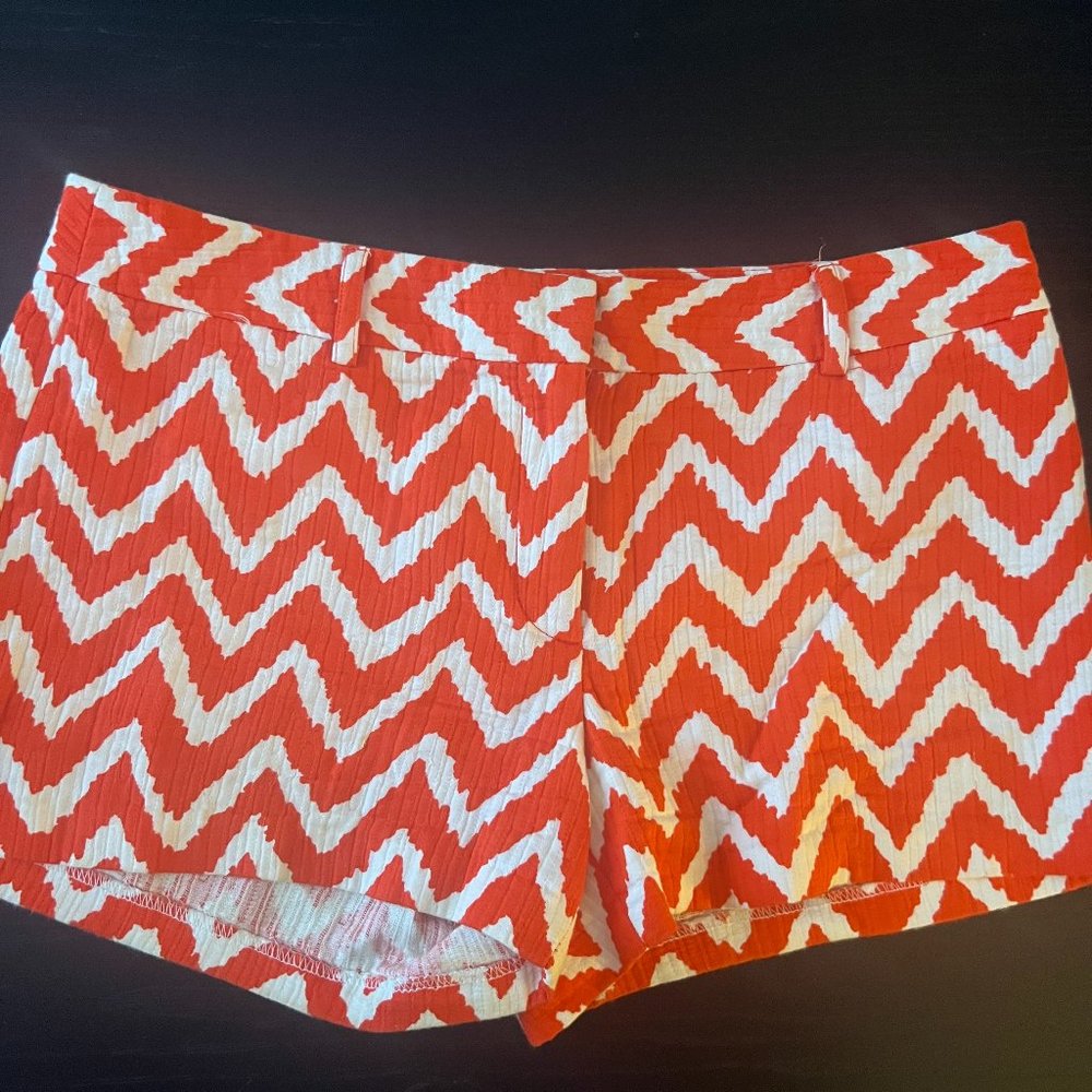 Milly Size 2 Chevron Shorts